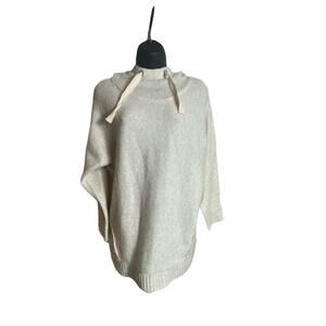 Catherine Malandrino Oversized Knit Hooded Pullover Size XS